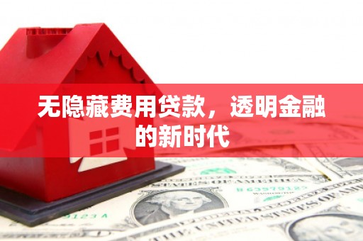 弥陀无隐藏费用贷款，透明金融的新时代