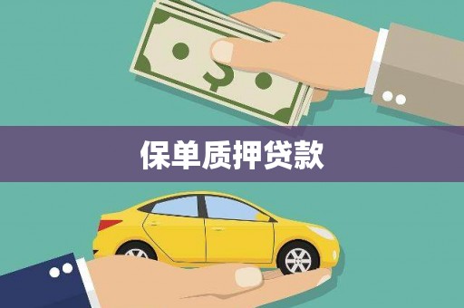 弥陀保单质押贷款