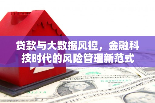 弥陀贷款与大数据风控，金融科技时代的风险管理新范式