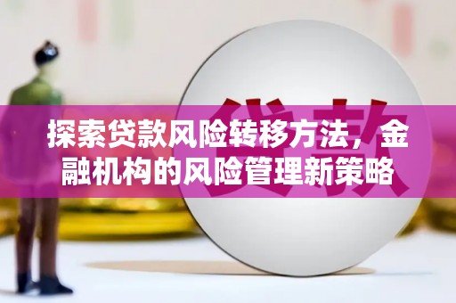 弥陀探索贷款风险转移方法，金融机构的风险管理新策略