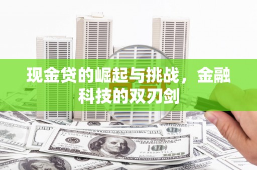 弥陀现金贷的崛起与挑战，金融科技的双刃剑