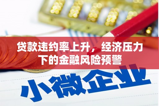 弥陀贷款违约率上升，经济压力下的金融风险预警