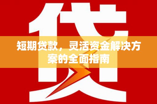 弥陀短期贷款，灵活资金解决方案的全面指南