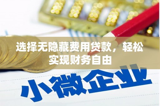 弥陀选择无隐藏费用贷款，轻松实现财务自由
