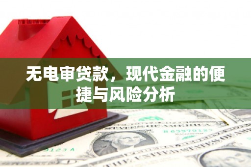 弥陀无电审贷款，现代金融的便捷与风险分析