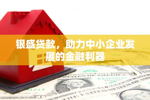 弥陀银盛贷款，助力中小企业发展的金融利器