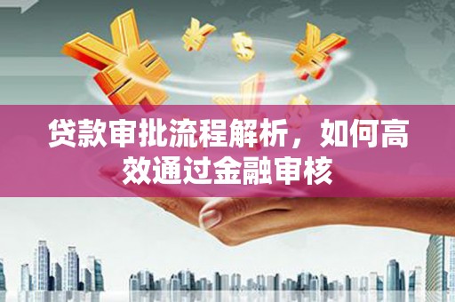 弥陀贷款审批流程解析，如何高效通过金融审核