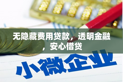 弥陀无隐藏费用贷款，透明金融，安心借贷