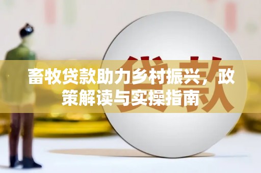 弥陀畜牧贷款助力乡村振兴，政策解读与实操指南