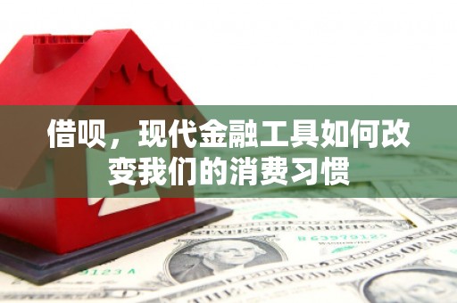 弥陀借呗，现代金融工具如何改变我们的消费习惯