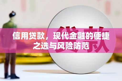 弥陀信用贷款，现代金融的便捷之选与风险防范