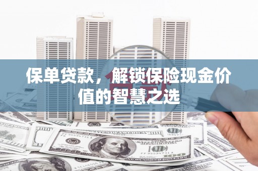 弥陀保单贷款，解锁保险现金价值的智慧之选