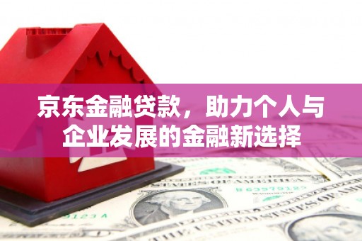弥陀京东金融贷款，助力个人与企业发展的金融新选择