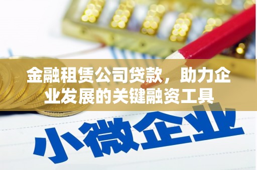 弥陀金融租赁公司贷款，助力企业发展的关键融资工具
