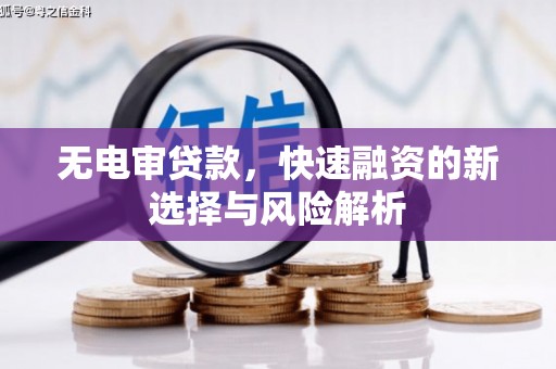 弥陀无电审贷款，快速融资的新选择与风险解析