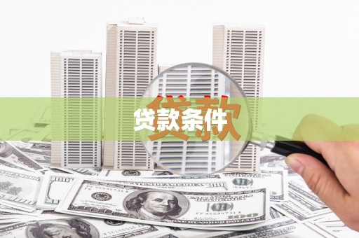 弥陀贷款条件