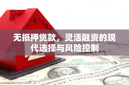 弥陀无抵押贷款，灵活融资的现代选择与风险控制