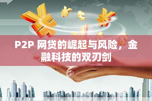 弥陀P2P 网贷的崛起与风险，金融科技的双刃剑