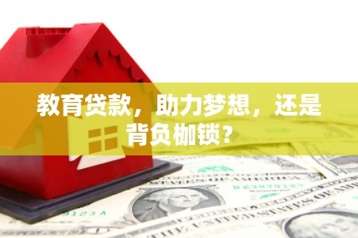 弥陀教育贷款，助力梦想，还是背负枷锁？