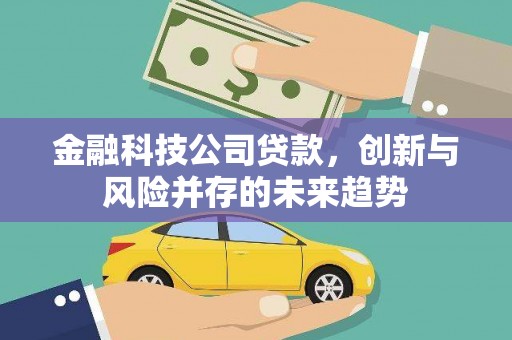 弥陀金融科技公司贷款，创新与风险并存的未来趋势