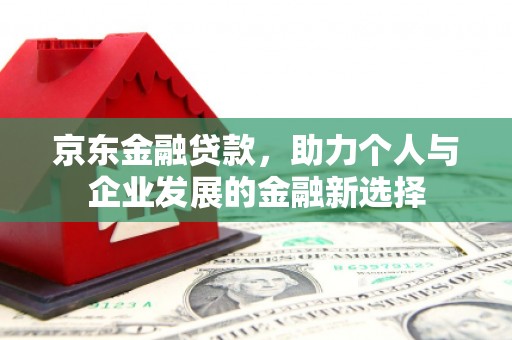 弥陀京东金融贷款，助力个人与企业发展的金融新选择