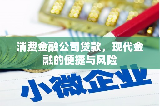 弥陀消费金融公司贷款，现代金融的便捷与风险