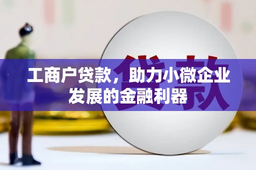 弥陀工商户贷款，助力小微企业发展的金融利器