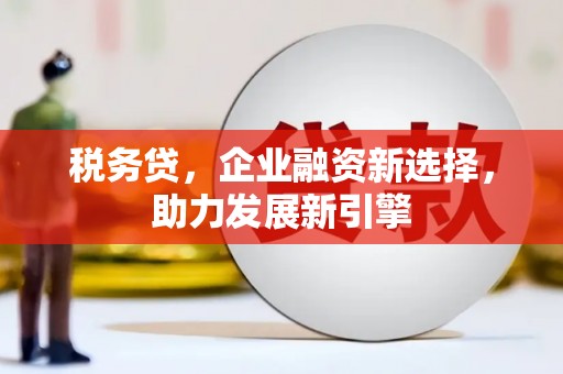 弥陀税务贷，企业融资新选择，助力发展新引擎