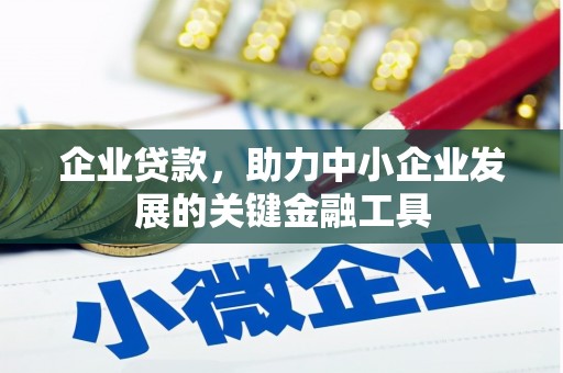 弥陀企业贷款，助力中小企业发展的关键金融工具