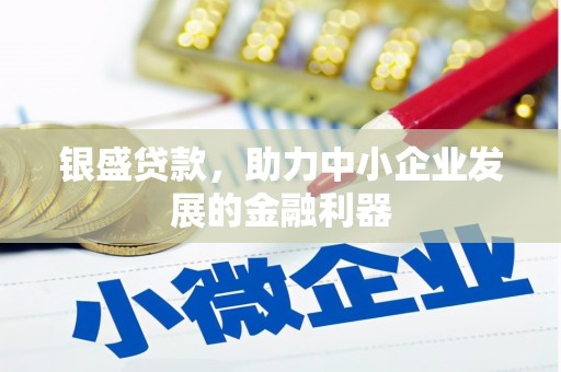 弥陀银盛贷款，助力中小企业发展的金融利器